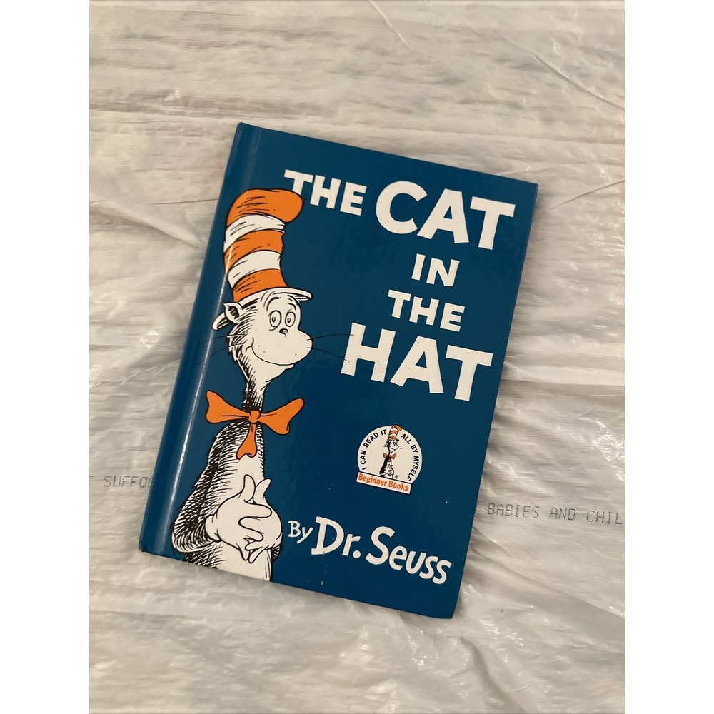 Dr Seuss The Cat in the Hat Hardcover Beginner Books Random House Classic